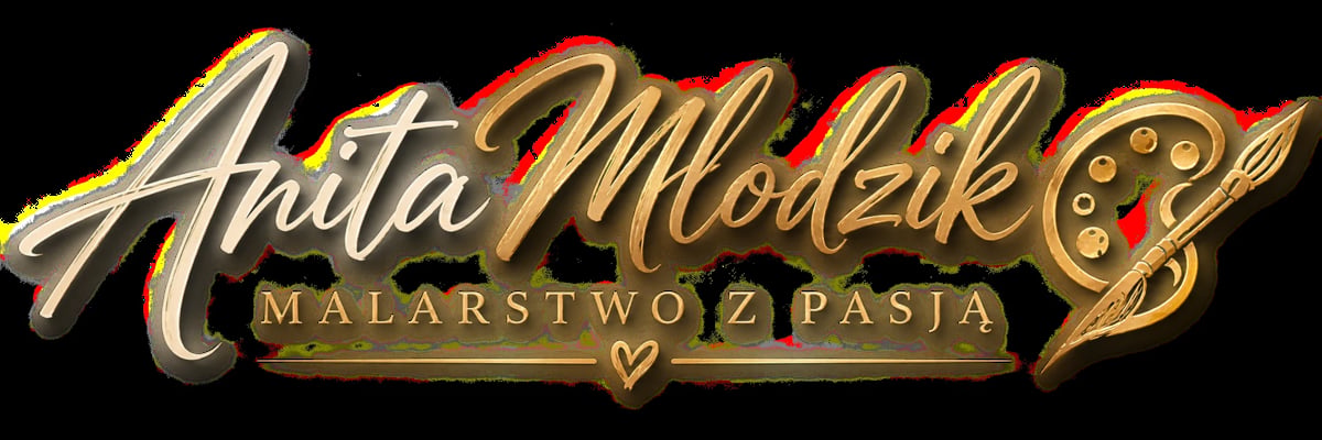 Anita Młodzik — Malarstwo z pasją, logo